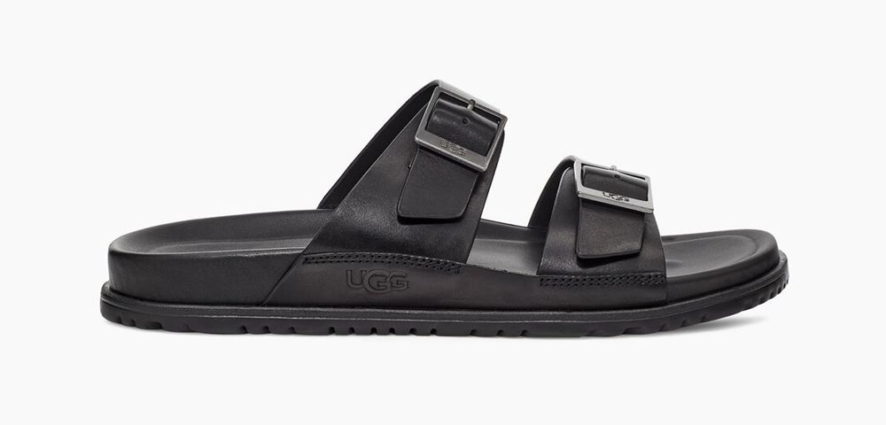 Ugg Slides Canada - Ugg Men's Wainscott Buckle Black